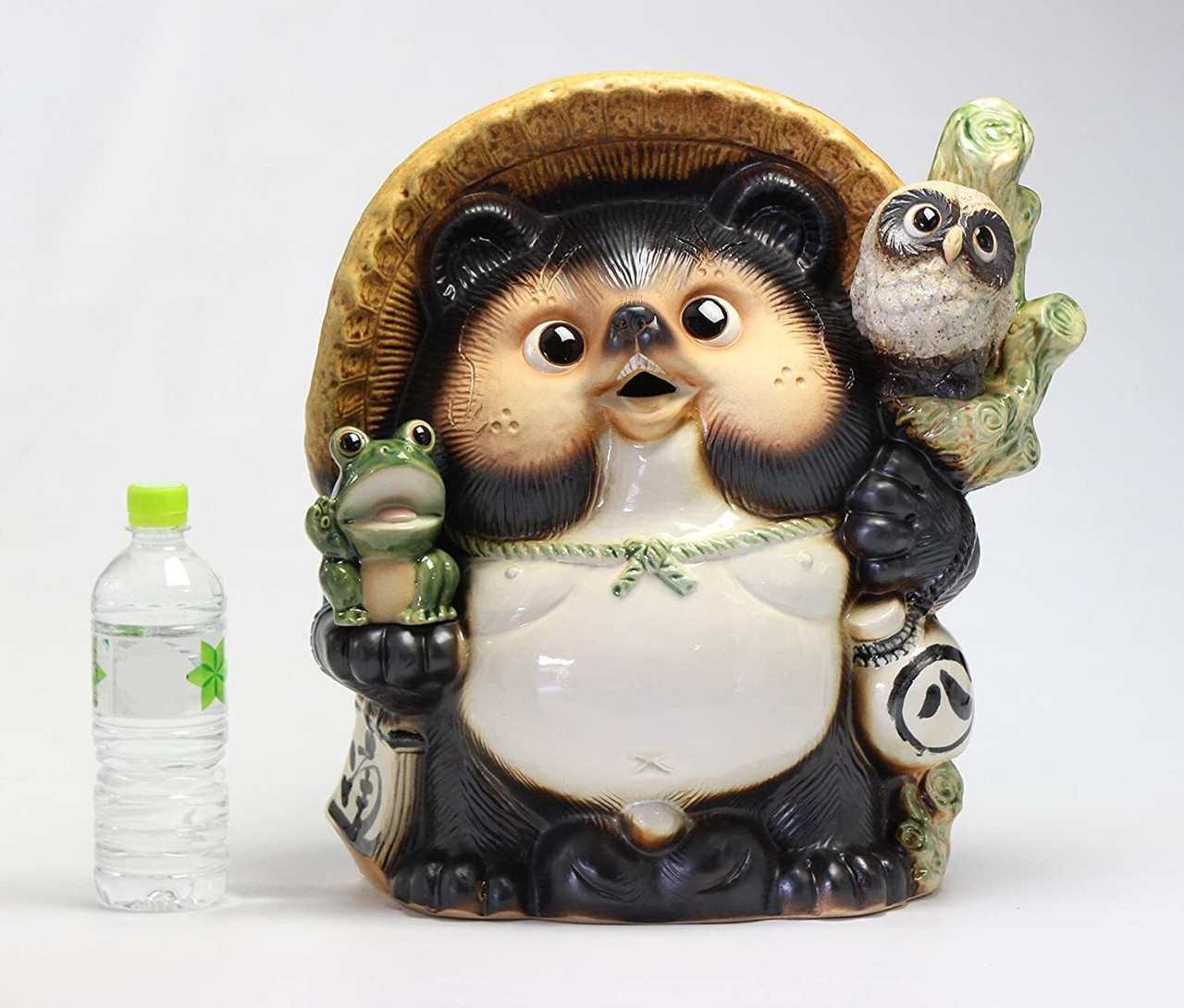 Tanuki Shigaraki yaki ware Japanese Chinese Racoon Dog