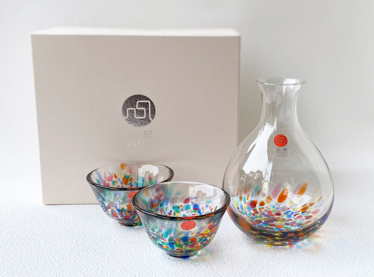 Tsugaru Vidro SAKE Cup 5 Mini Glass Made in Japan | Tokyo Store