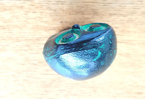 Fukuro Owl Bunchin Japanese Nanbu cast iron paper weight ornament made in japan