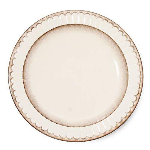 Mino ware pottery Pottmum dish Kiku patternCake small plate 7.48inch Japan