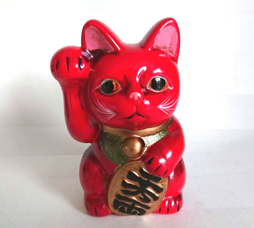 Maneki neko Japanese lucky cat 7