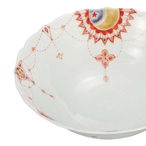 Kutani Ware  Garland Design・5.5Bowl Japanese Tableware Okada