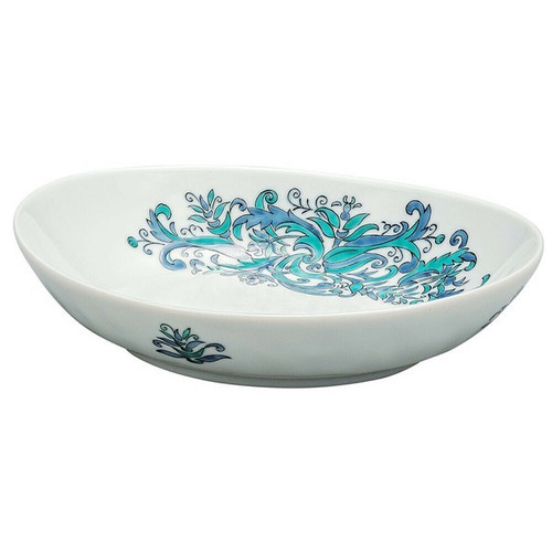 Kutani Ware Traditional Pattern Design Bowl Japanese Tableware Nitta