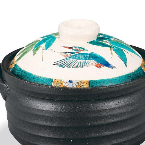 Kutani ware 2-Cup Rice Cooker Donabe Pot – Kingfisher Japan Tsuyoshi Sato
