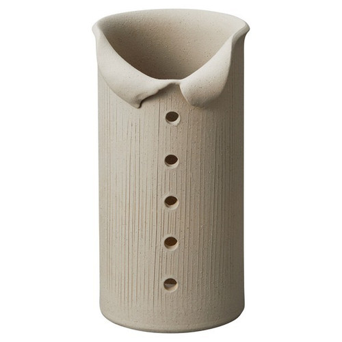 Shigaraki Ware Japan Japanese pottery Umbrella Stand Color Button like Gray