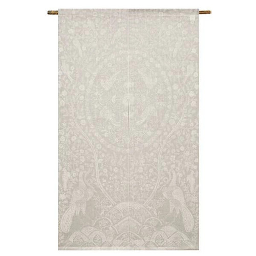 Kyoto Noren Japanese Door Curtain Linen White Sarasa Noren French Style Japan