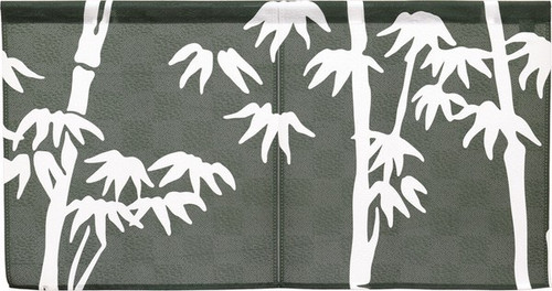 Noren Japanese door curtain 33.46x17.6 in polyester Bamboo pattern Japan