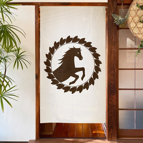 Noren Japanese Door Curtain Tapestry PolyesterEmblem 85x150 cm Japan