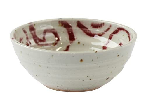 Shigaraki ware Japanese Red Glaze Small Bowl Minamo Kobachi Japan