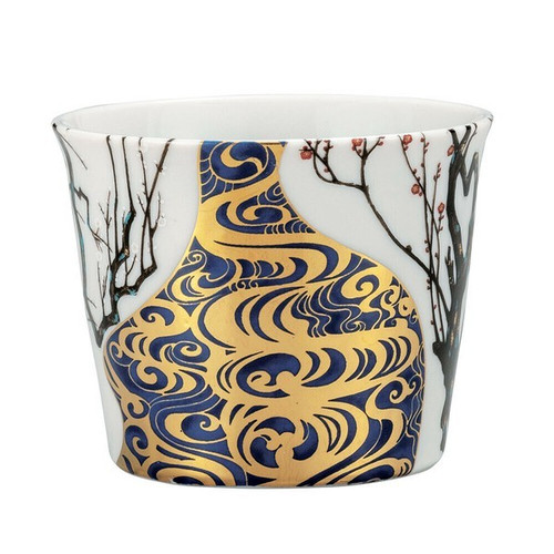 Kutani Ware Soba Choko Cup for Soba – Korinbai plum Made in Japan