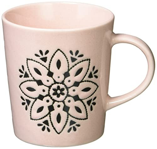 Mino ware Mug Japanese Coffee Tea cup Moroccan260ml JapanPink