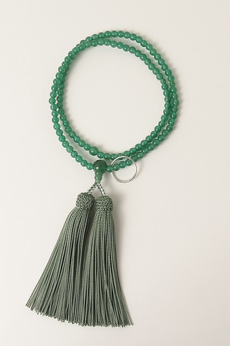 Kyoto Juzu Japanese Buddhist Mala Sodo shu Aventurine Zen Woman Japan