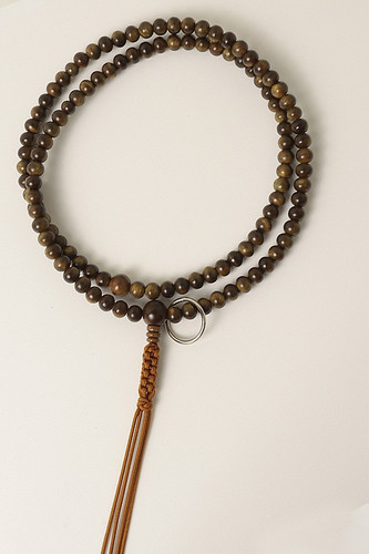 Kyoto Juzu Japanese Buddhist Mala Sodo shu Ryokudan Palo santo Zen shu Men Japan
