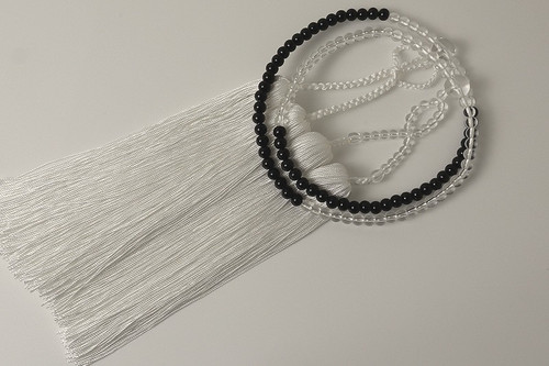 Kyoto Ebony Premium Hari Shaku 2 Hanshozoku Juzu Beads Rayon 20 Monme Tassels
