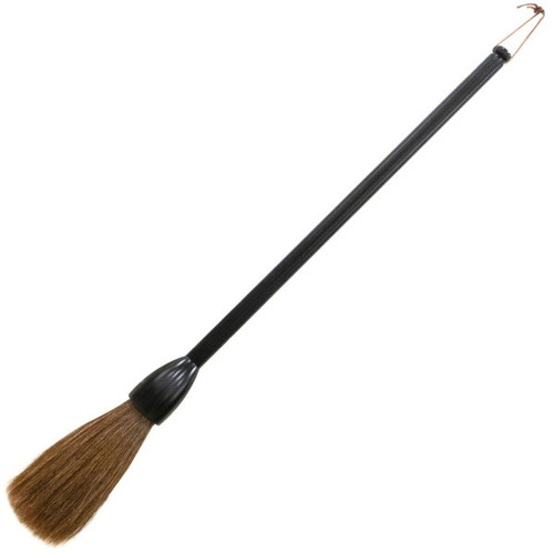 Japanese Calligraphy Performance Brush Akaamao Small Size Red Horse Tail Hair