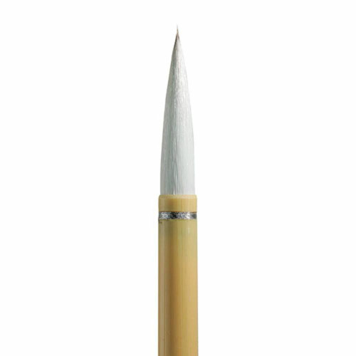 Kutsugen No.7 Calligraphy Brush Long Tip Mixed Hair Brush for Kanji Japan Nara