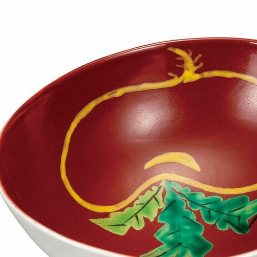 Authentic Kutani Ware Bowl Turnip Design 20cm Made in Japan