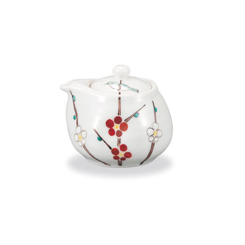 Kutani Ware Sauce Pourer Umebiyori Plum Blossom Design Made in Japan
