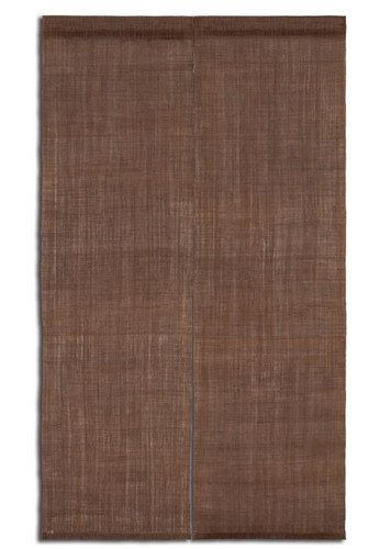 Kyoto Noren Japanese door curtain Linen Kakishibu Hand-Dyed Japan 88x150cm