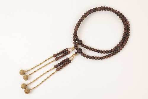 Kyoto Juzu Japanese Buddhist Mala Shingon Matte Sendan chinaberry Shaku2 Japan