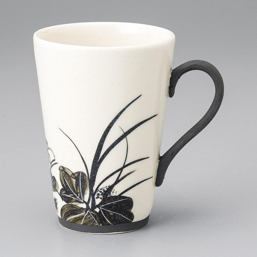 Mino ware Japanese Ceramic Mug Coffee Tea cup Shabby Chic Grass Japan