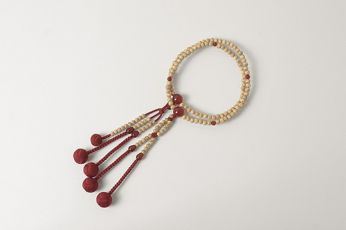 Kyoto Juzu Japanese Buddhist Mala Nichiren Seigetsu Linden Agate Japan