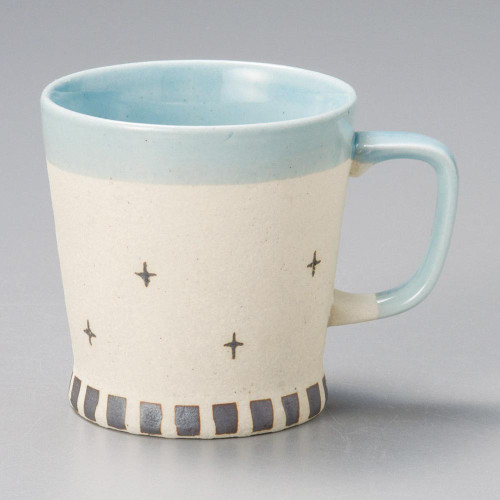 Mino ware Japanese Ceramic Mug Coffee Tea cup Spring Flower Mug – Blue Japan