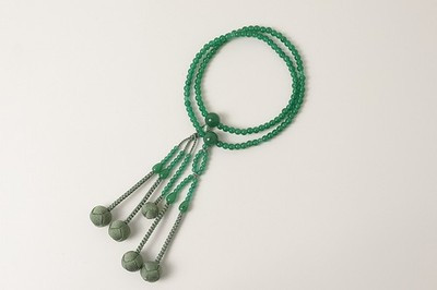 Kyoto Juzu Japanese Buddhist Mala Nichiren Aventurine Woman 8sun Japan