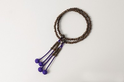 Kyoto Juzu Japanese Buddhist Mala Bracelet ShingonRhokudan woman Japan