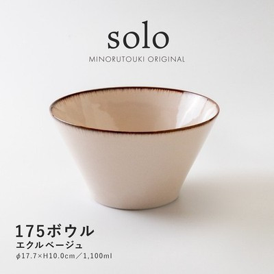 Mino Ware Japan 175 Ramen Noodle Bowl Ecru Beige apanese Mino Ware Ceramic