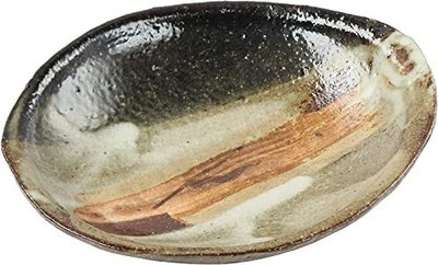 Shigaraki ware Japanese pottery small plate Akatsuki Made in Japan