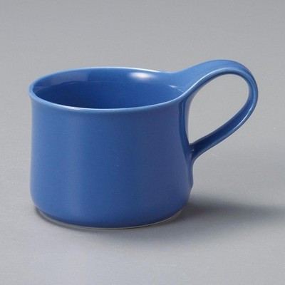 Mino ware Japanese Ceramic Mug Coffee Tea cup BB Cafe mug 200ml Blue S Japan