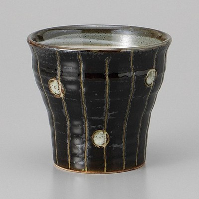 Made in Japan Mino Ware Maru Tokusa Shochu Cup 300ml
