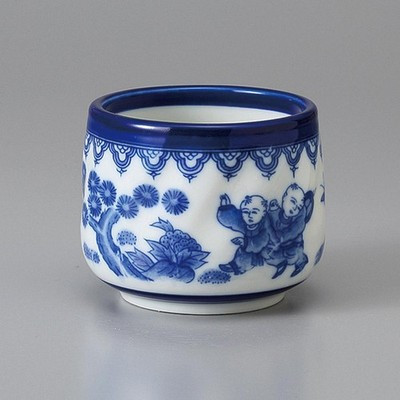 Mino Ware Sencha Yunomi Japanese Green Tea Cup Karako Spiral Children Japan