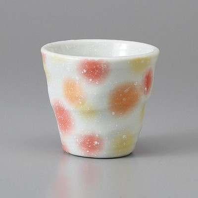 Mino Ware Gray Sencha Japanese Green Tea Cup Red Slip Glazed Teacup Japan 130ml