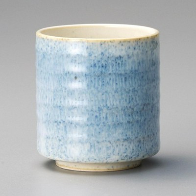 Sushi Yunomi Japanese Large Green tea cup Ink-Splatter Sumibuki 260ml Japan