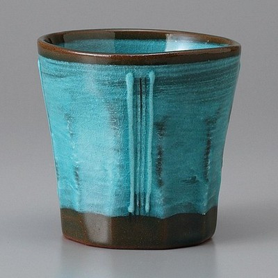Made in Japan Mino Ware Emerald Tokusa Multi-Purpose Cup 300ml