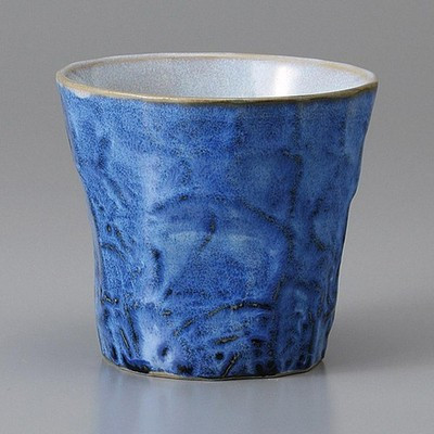 Gosucha Hammered Rock Glass 310 ml Mino Ware Japanese Tableware Made in Japan