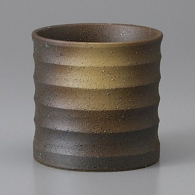 Udei Carved Rock Glass 280 ml Mino Ware Japanese Tableware Made in Japan