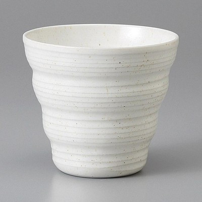 Kohiki Speckled Hand-Twisted Rock Glass 270 ml Mino Ware Japanese Tableware