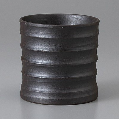 Minus Ion Carved Cup 250 ml Mino Ware Japanese Tableware Made in Japan
