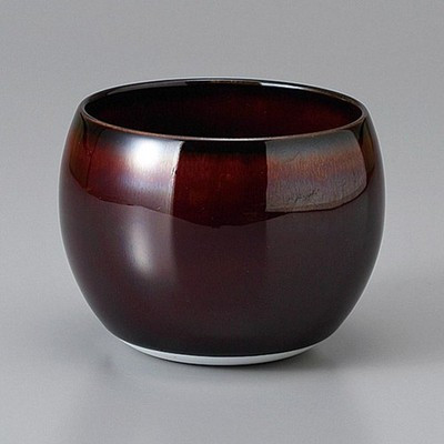 Made in Japan Mino Ware Urushi Brown Whiskey Rock Glass 300ml Japan