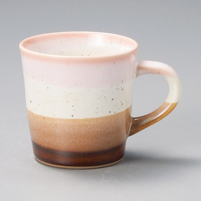 Mino ware Japanese Ceramic Mug Coffee Tea cup Horizon Mug – Pink Japan
