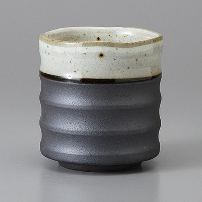 Sushi Yunomi Japanese Large Green tea cup Kohiki Large Kohiki Rustic Brown Japan