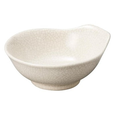 Ginpo Banko Ware Crackle Glaze Tonsui Hot Pot Serving Bowl 14cm Japan