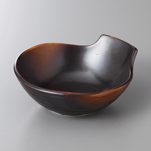 Japanese Seto Ware Ceramic Tonsui Bowl Handle Hot Pot Dipping Sauce Dish 12.3cm