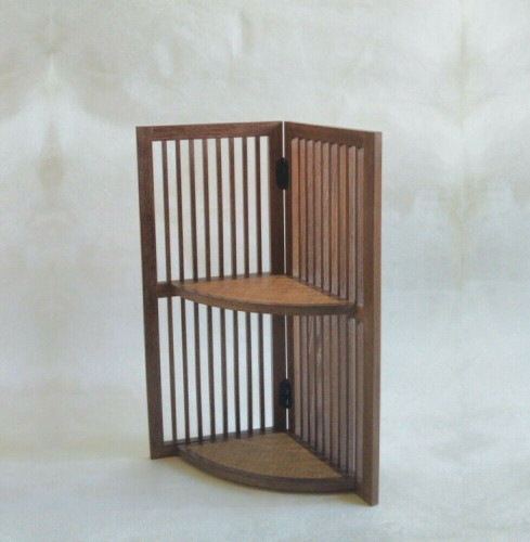 Display shelf Japanese Style 2 Stage Handcraft H70cm Made in Japan