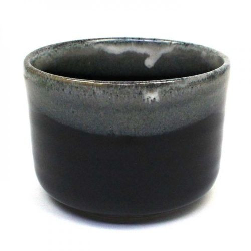 Chawan Matcha Japanese green tea bowl Mino yaki Tenmoku nagashi from japan