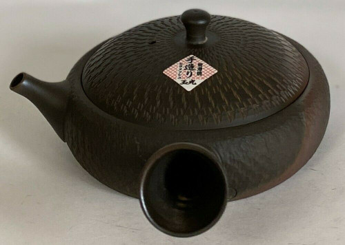Kyusu Tokoname yaki Japanese Tea pot Gyokko Yohen Biri Art 120ml Handcraft Japan