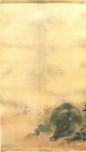 Noren Tapestry Mori Sosen Japanese door curtain 150x85cm BoarMade in japan